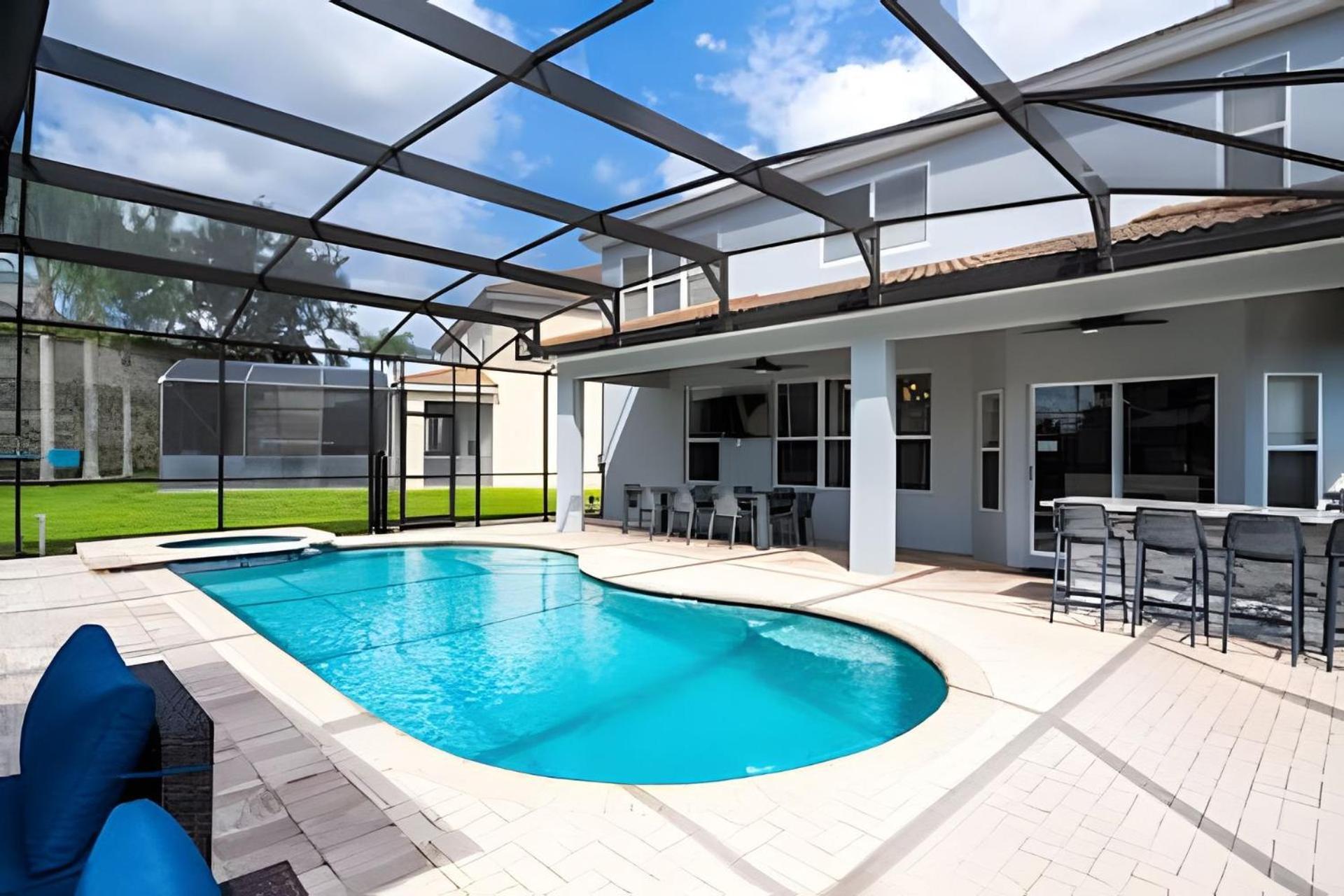 Dnf - 2532 Ab - 6Bd/4Ba Windsor Luxury Villa | Game Room & Pool Orlando Exteriör bild